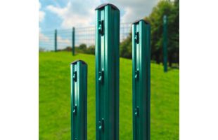 Poteau à linguets vert